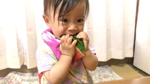 She threw a watermelon causing the tantrums.